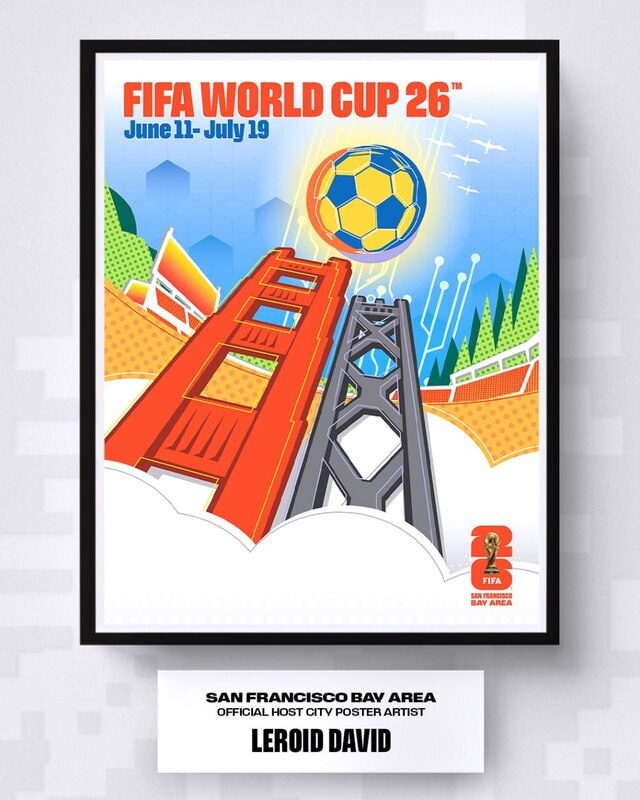 عکس/ پوستر‌های رسمی جام جهانی ۲۰۲۶ در ۱۶ شهر
