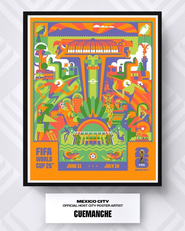 عکس/ پوستر‌های رسمی جام جهانی ۲۰۲۶ در ۱۶ شهر