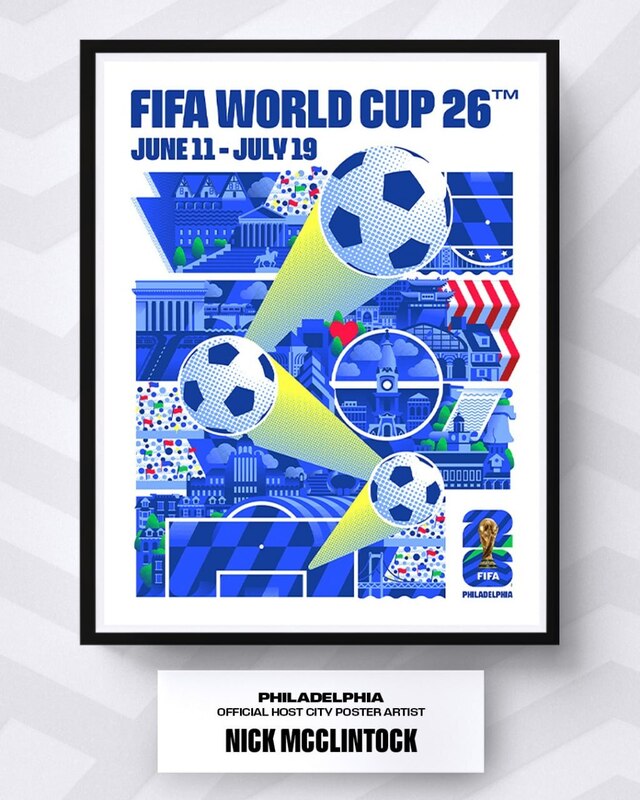 عکس/ پوستر‌های رسمی جام جهانی ۲۰۲۶ در ۱۶ شهر