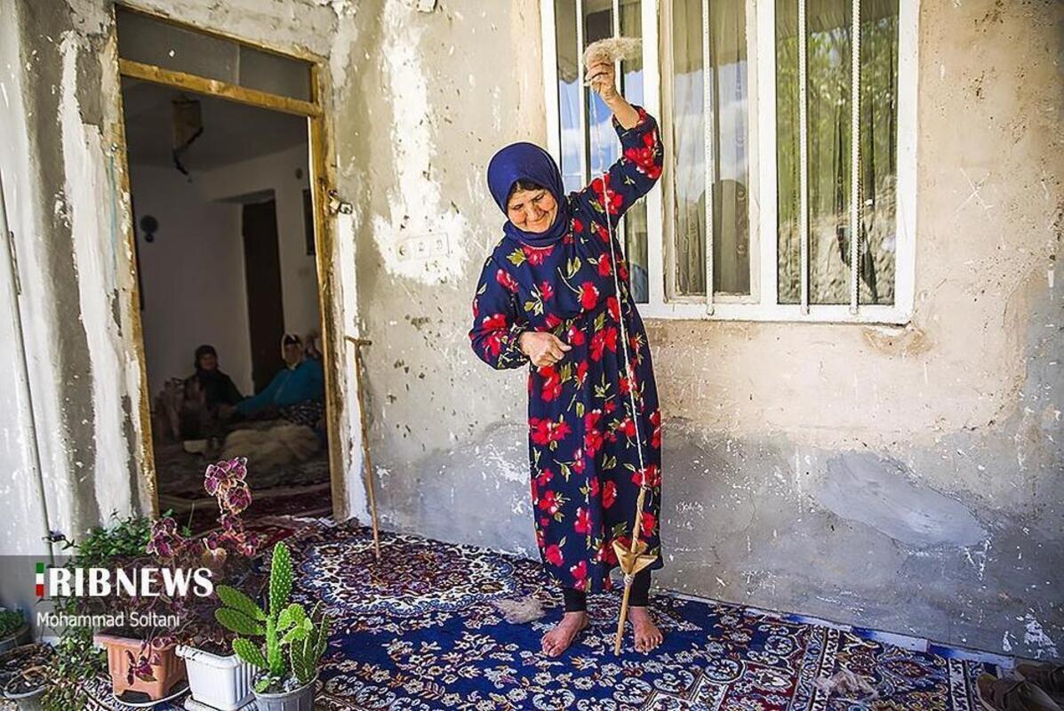 هنر گلیج بافی در مازندران