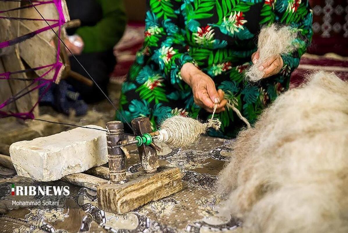 هنر گلیج بافی در مازندران