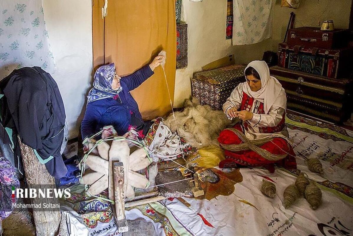 هنر گلیج بافی در مازندران