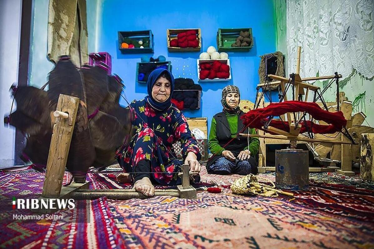 هنر گلیج بافی در مازندران