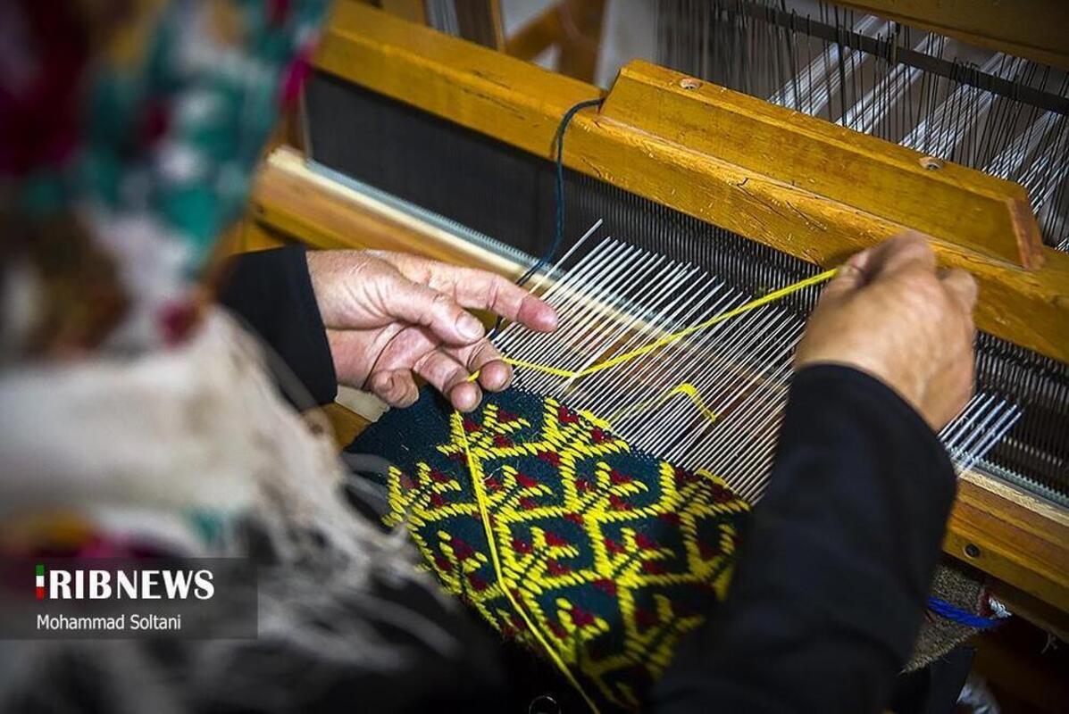 هنر گلیج بافی در مازندران