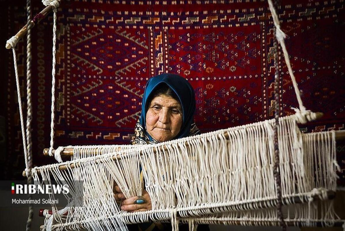 هنر گلیج بافی در مازندران