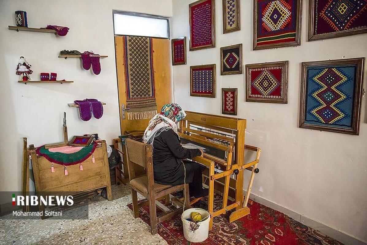 هنر گلیج بافی در مازندران