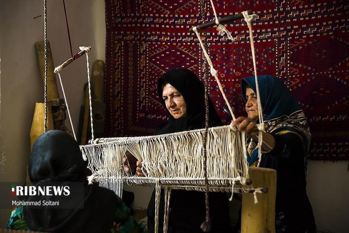 هنر گلیج بافی در مازندران