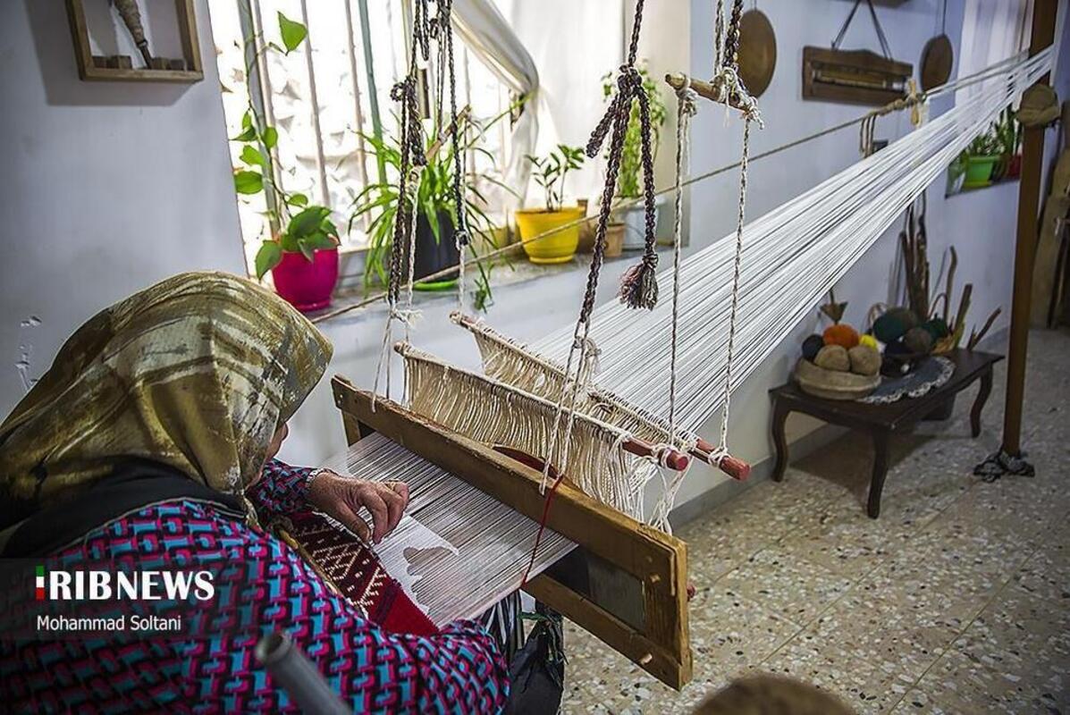 هنر گلیج بافی در مازندران