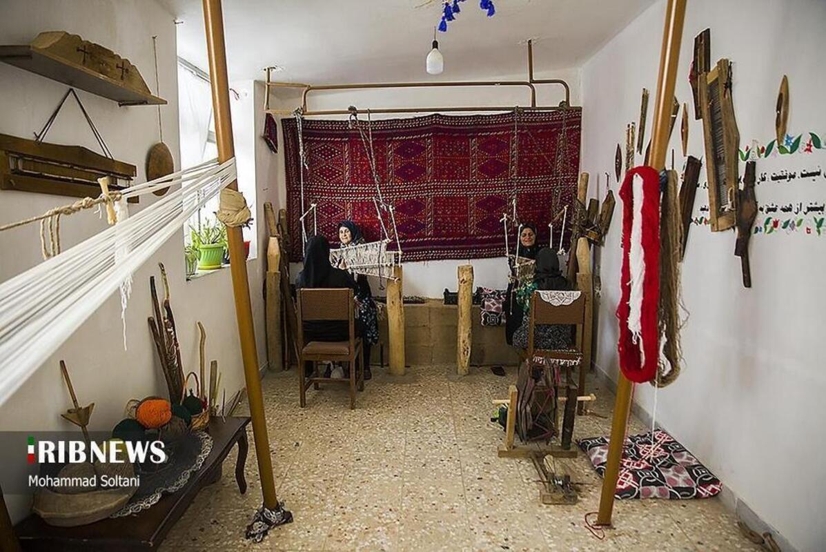 هنر گلیج بافی در مازندران