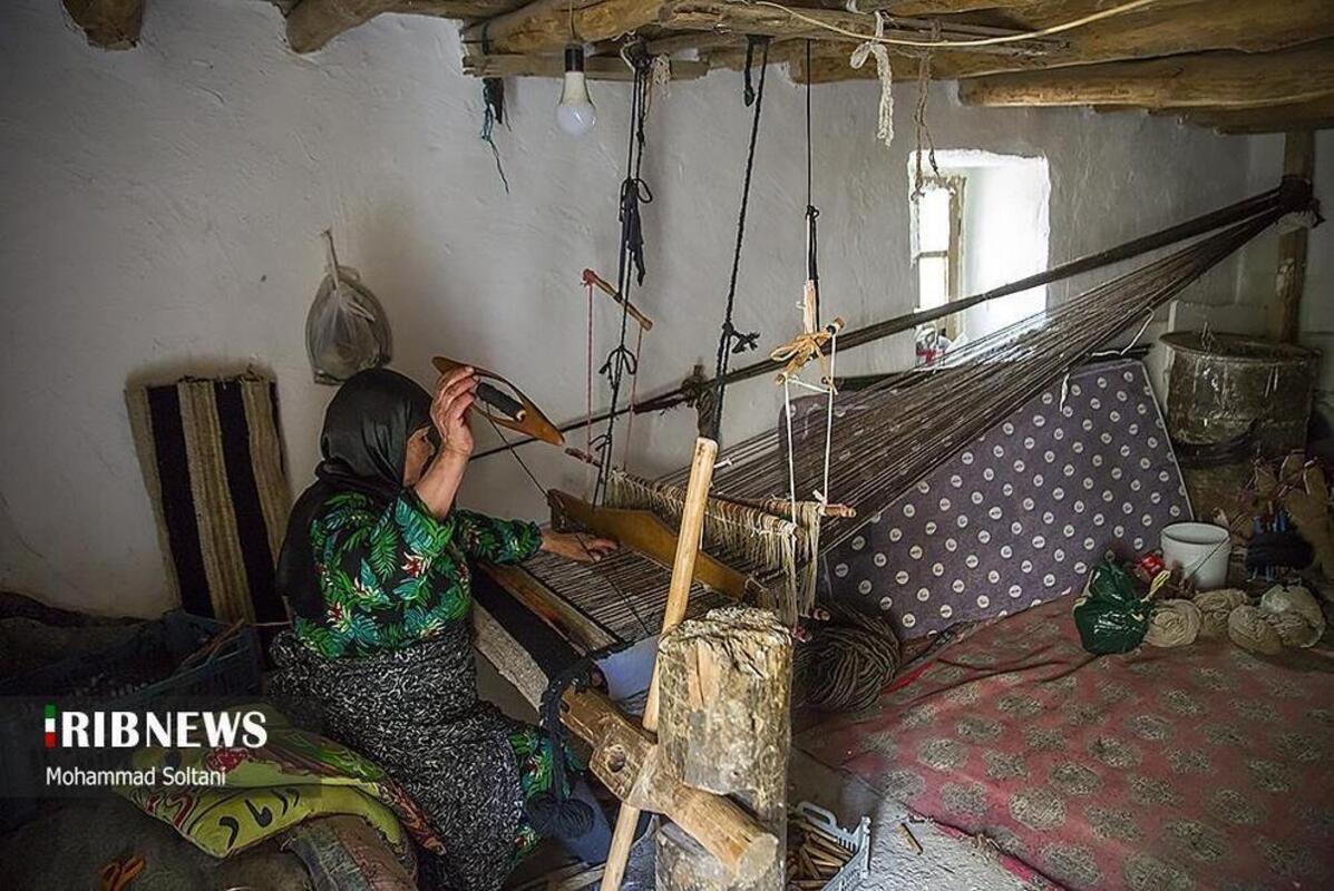 هنر گلیج بافی در مازندران