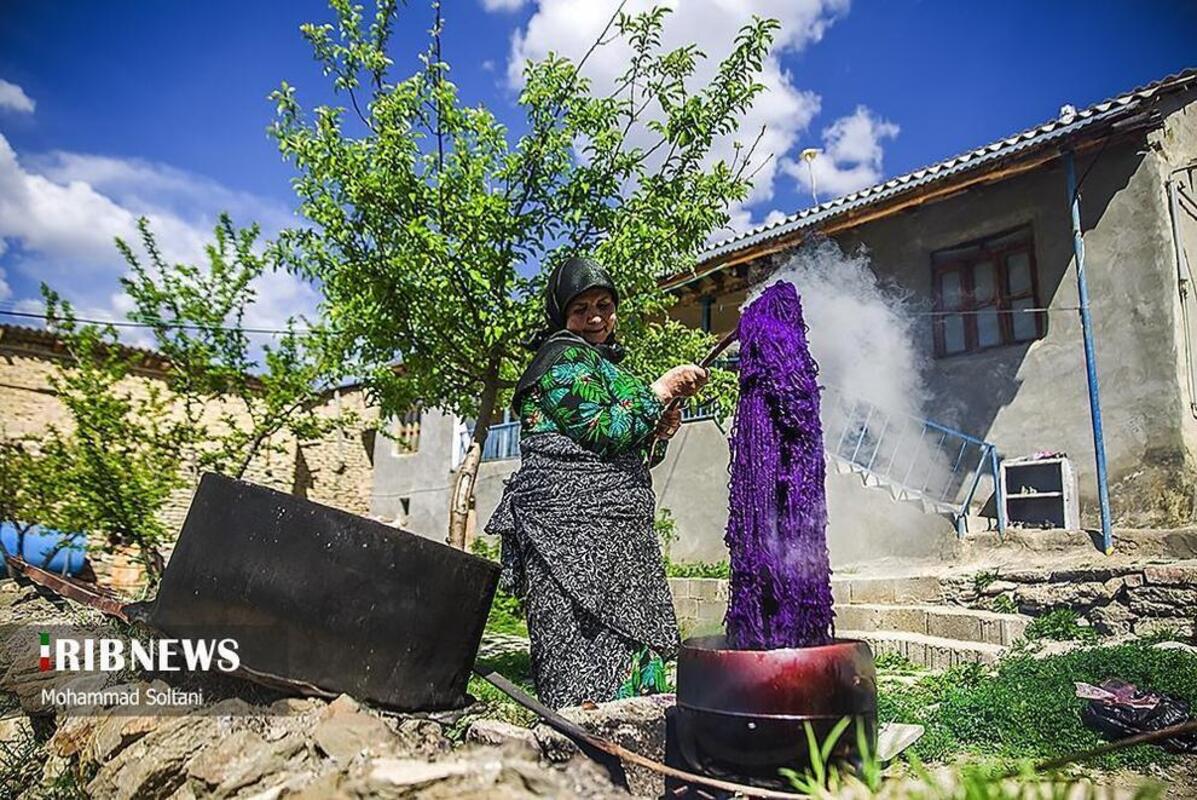 هنر گلیج بافی در مازندران