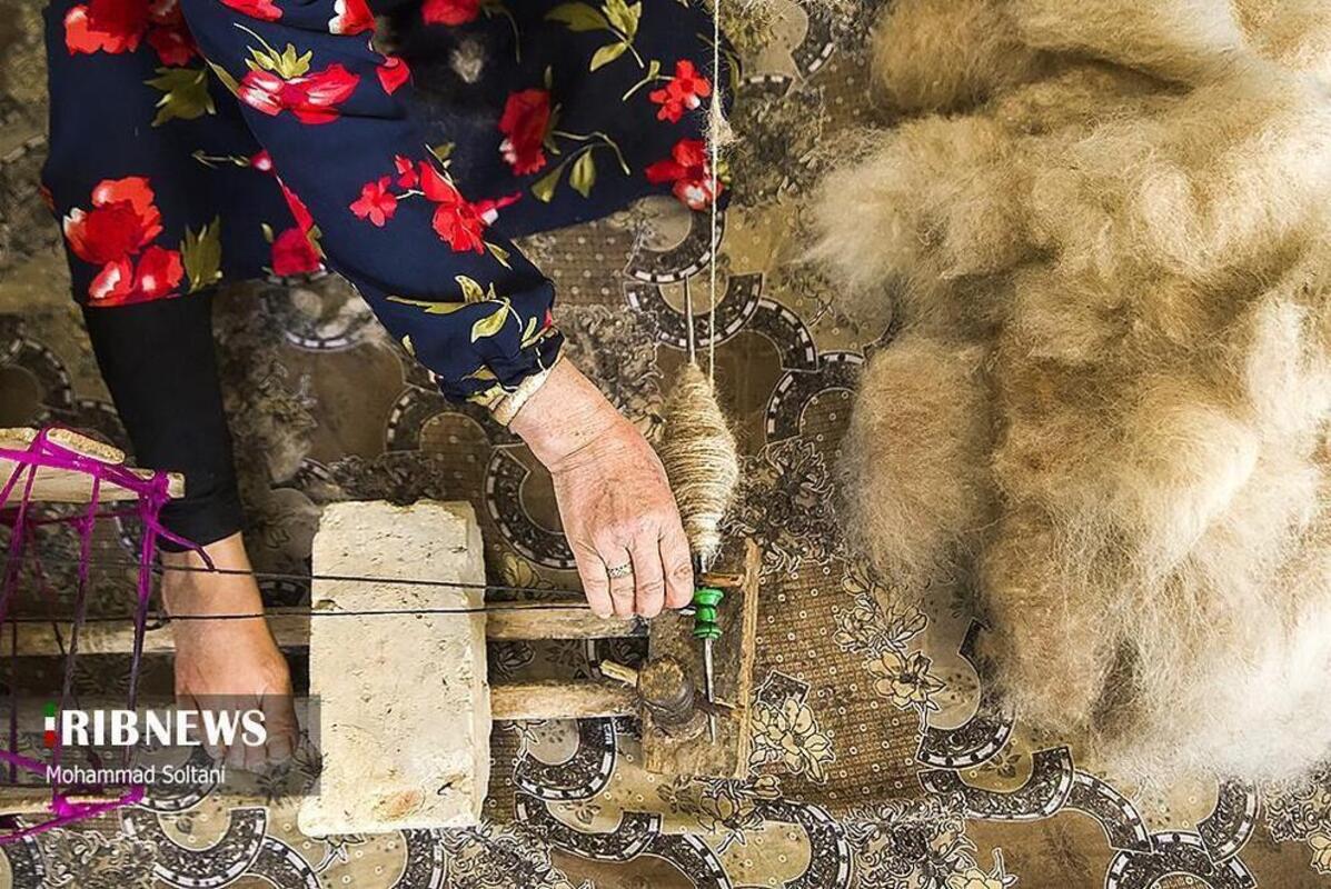 هنر گلیج بافی در مازندران