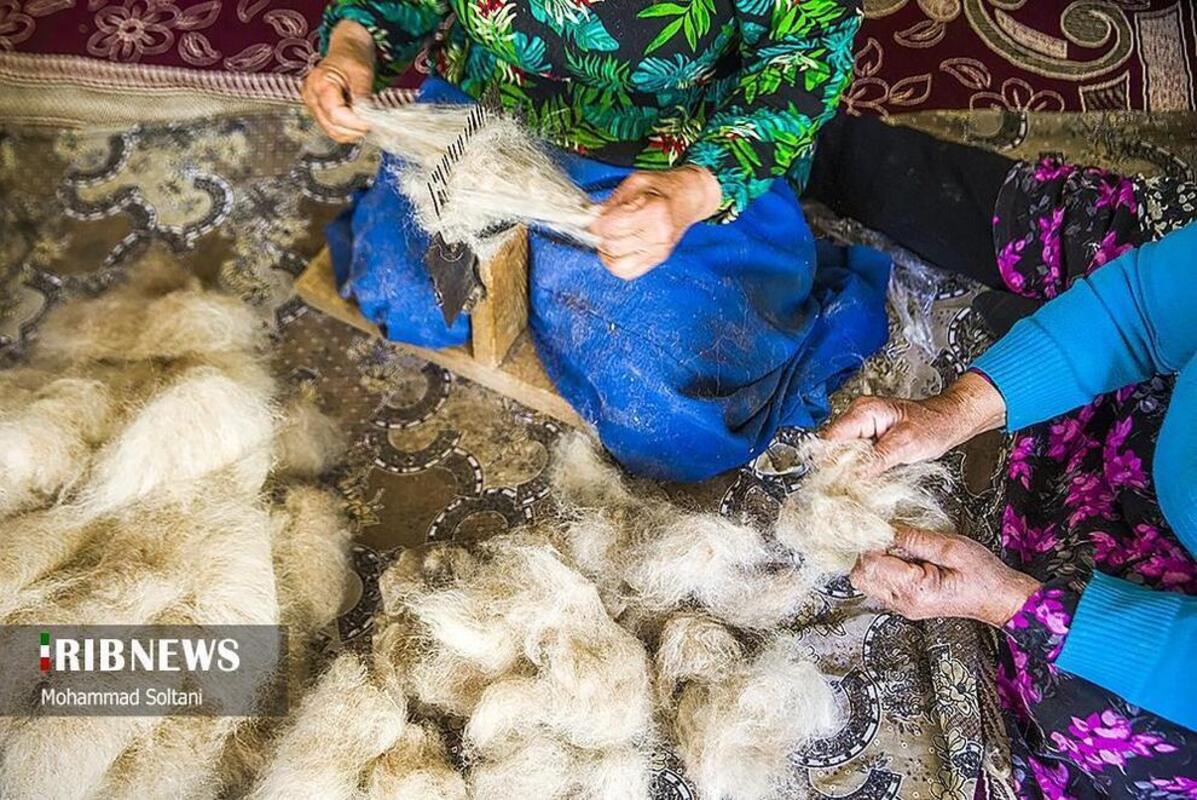 هنر گلیج بافی در مازندران