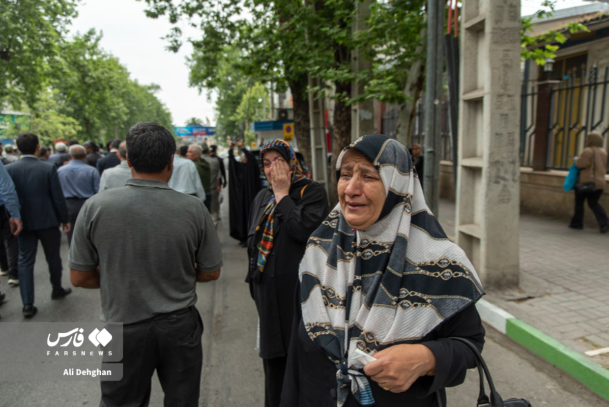 تشییع محیط‌بانِ شهیدِ پارک ملی گلستان