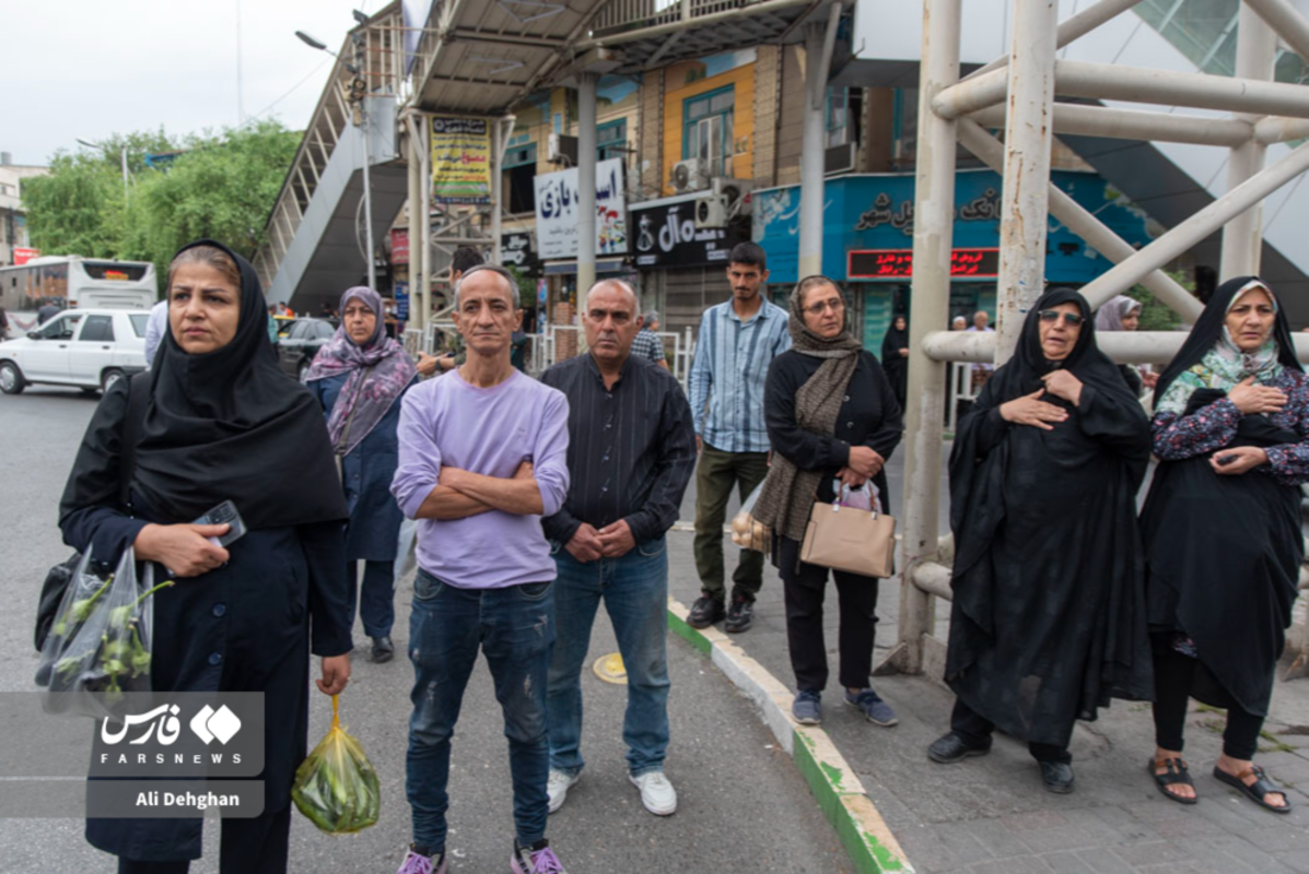 تشییع محیط‌بانِ شهیدِ پارک ملی گلستان