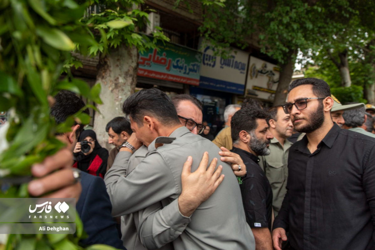 تشییع محیط‌بانِ شهیدِ پارک ملی گلستان