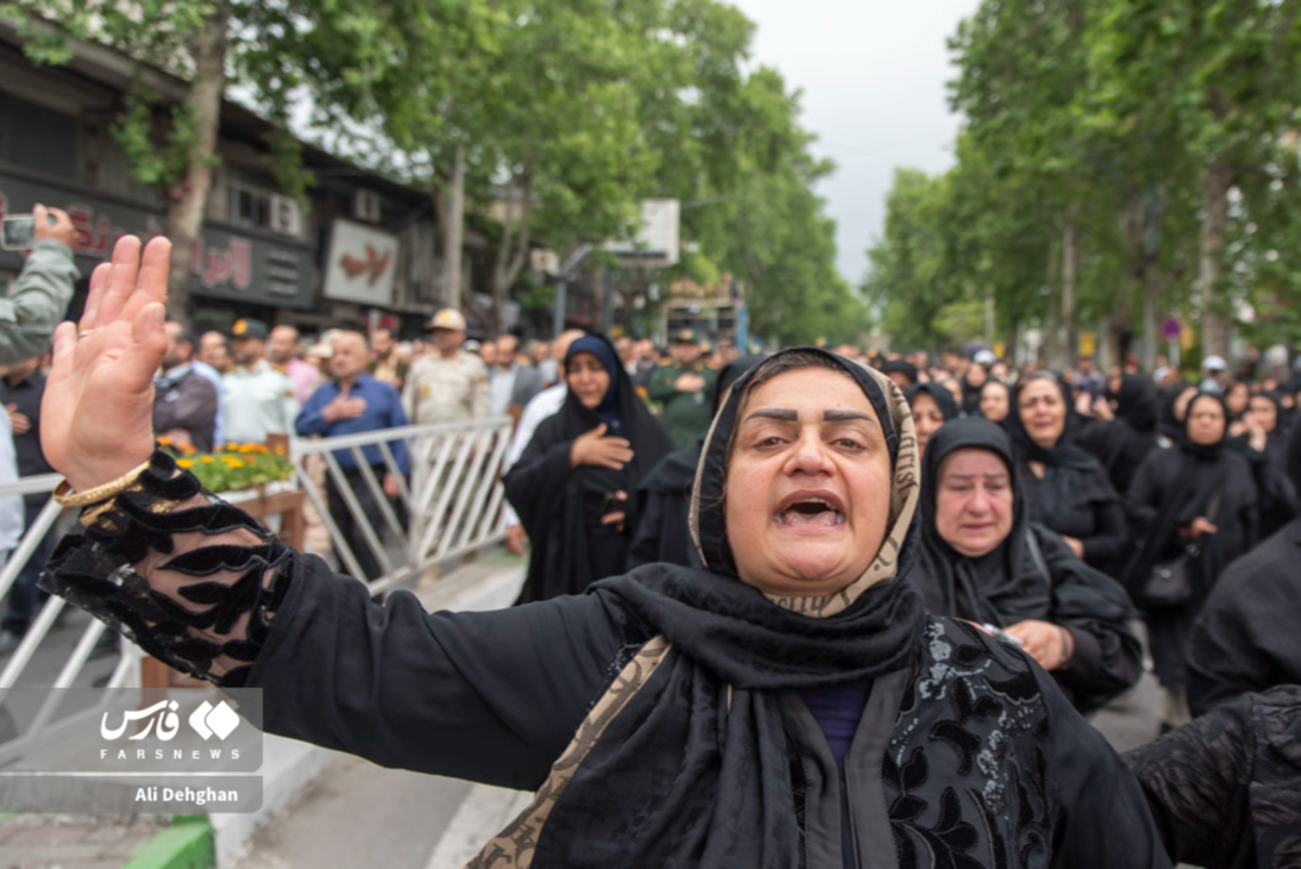 تشییع محیط‌بانِ شهیدِ پارک ملی گلستان