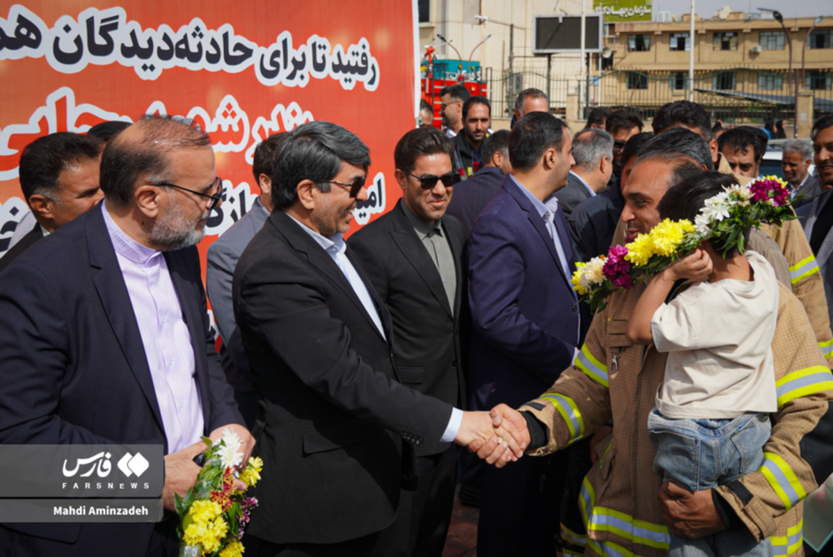 بازگشت قهرمانان از دل آتش