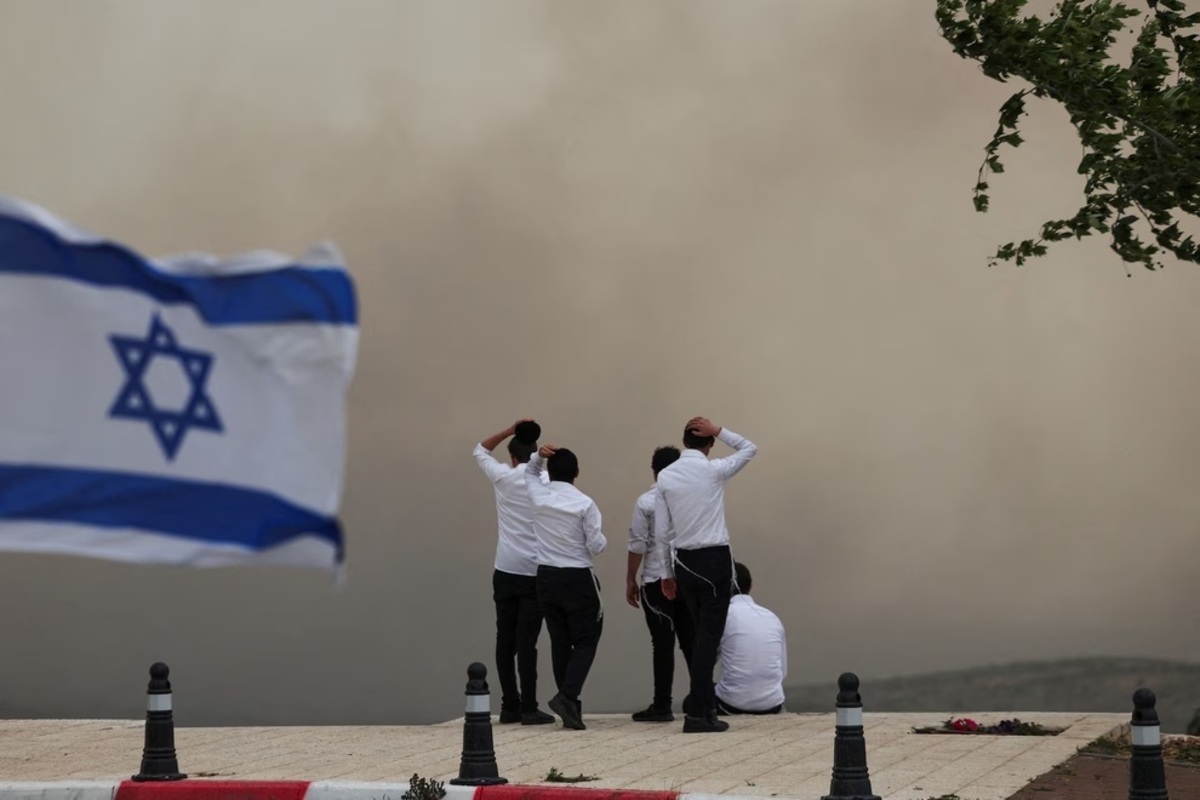 آتش‌سوزی‌های گسترده در اورشلیم