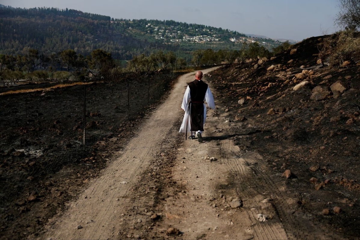 آتش‌سوزی‌های گسترده در اورشلیم