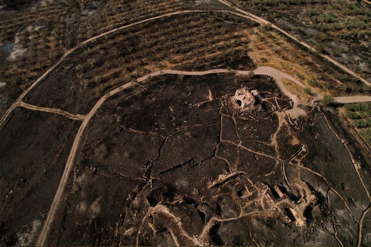 آتش‌سوزی‌های گسترده در اورشلیم