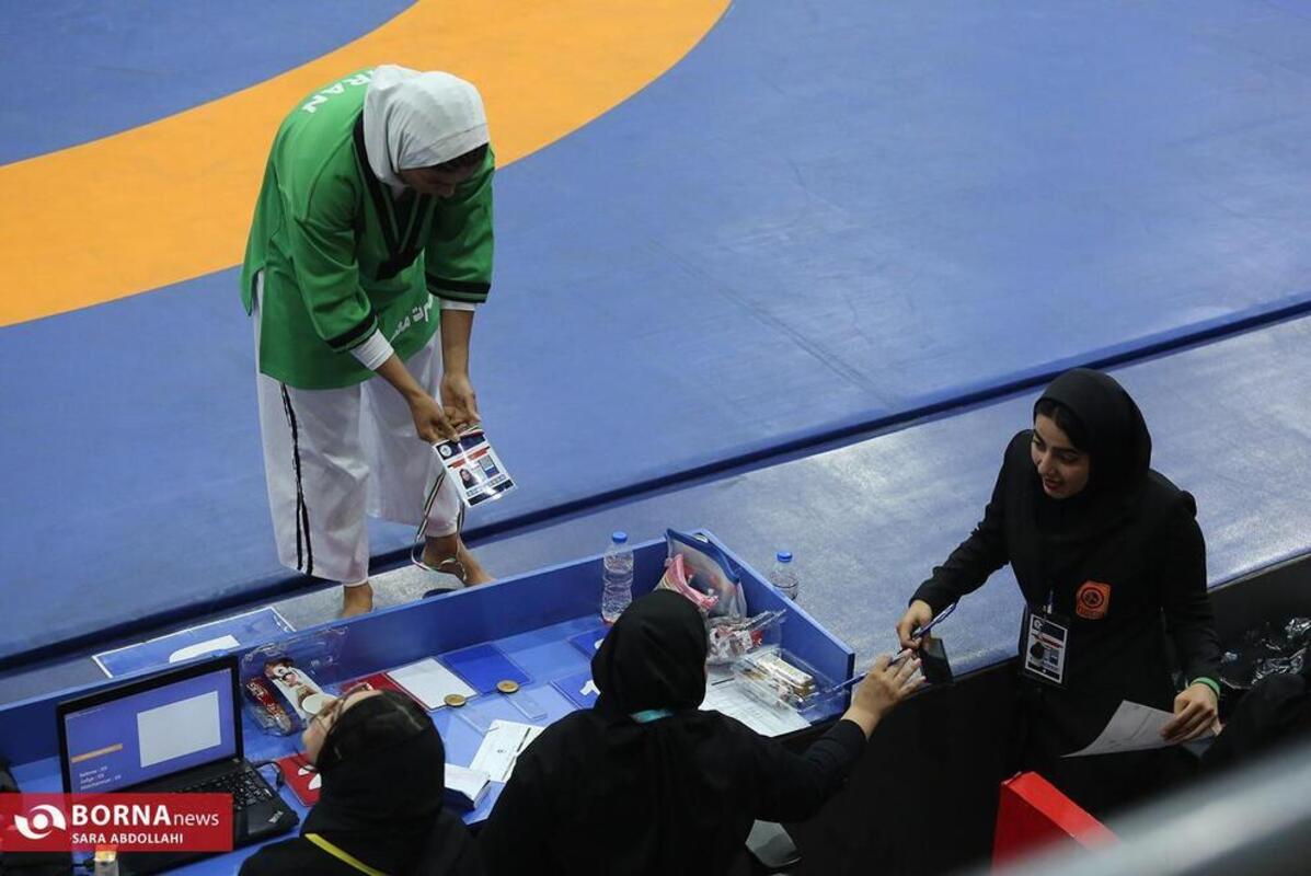 مسابقات کشتی آلیش بانوان