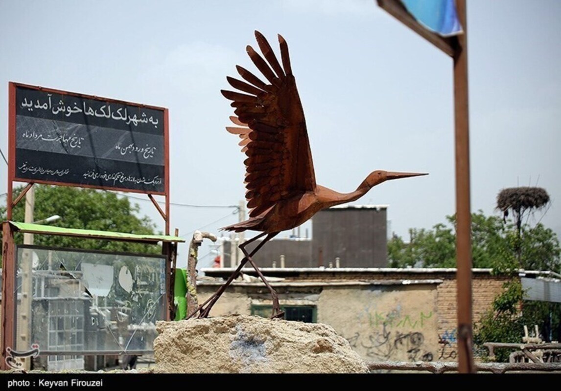 زیستگاه لک لک‌های مهاجر