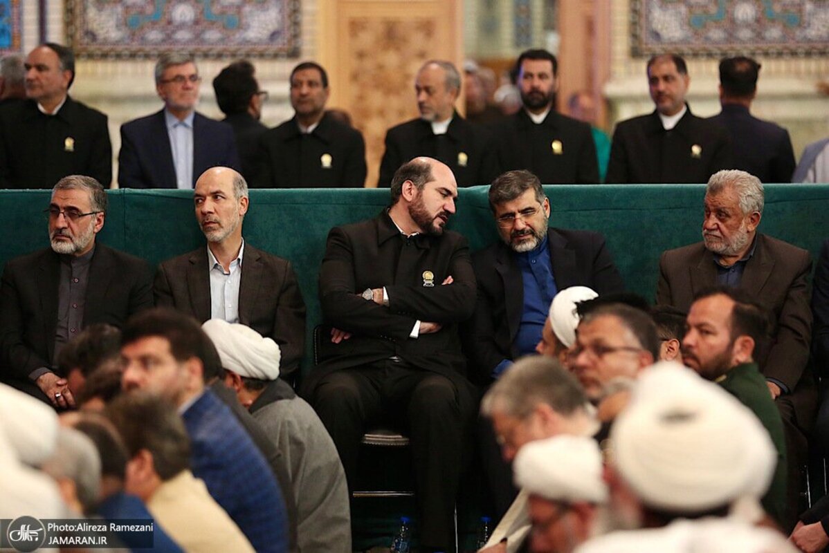 تصاویری از مراسم سالگرد شهید رییسی