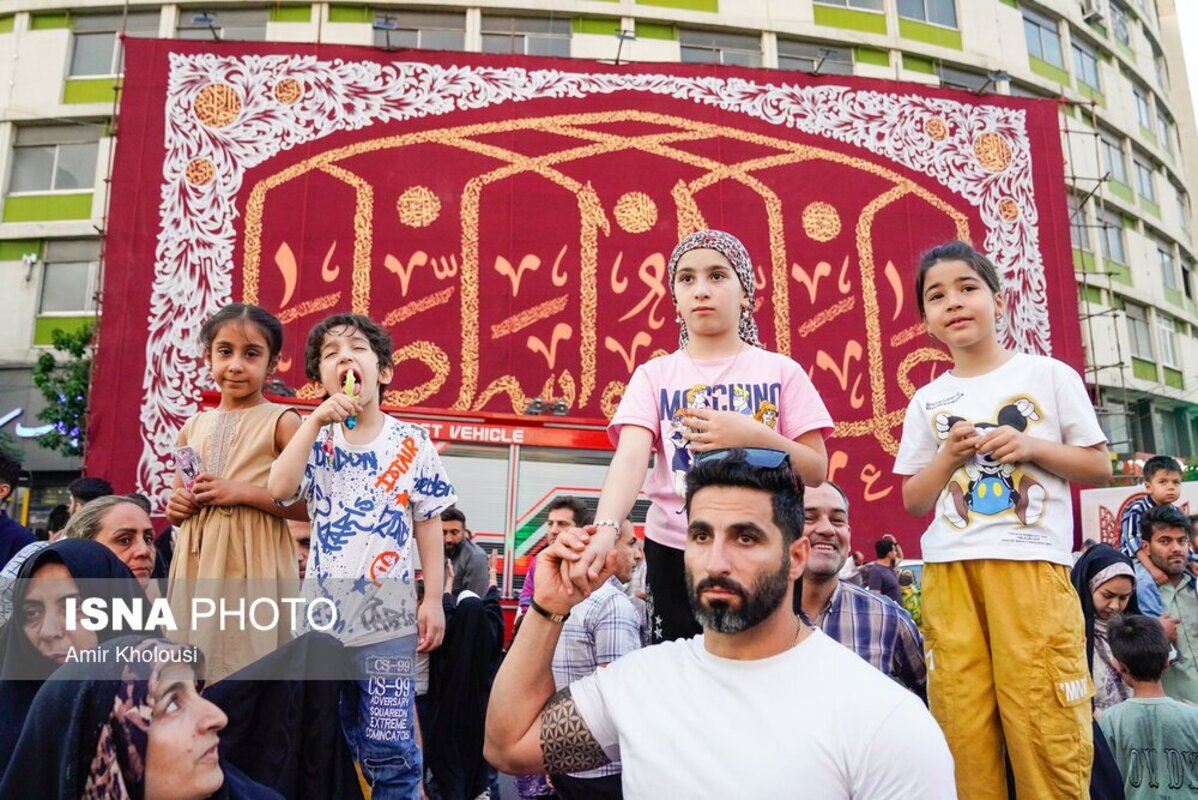 اجتماع ۵ کیلومتری امام رضایی‌ها در تهران