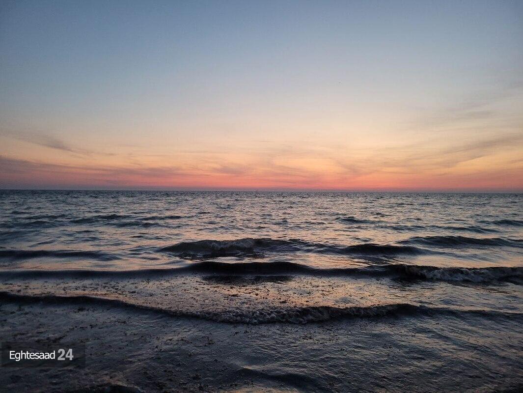 غروب زیبای بوشهر
