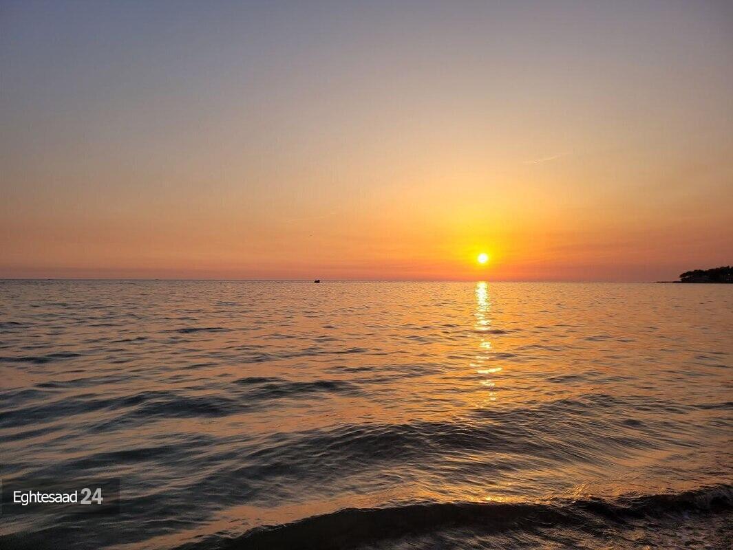 غروب زیبای بوشهر