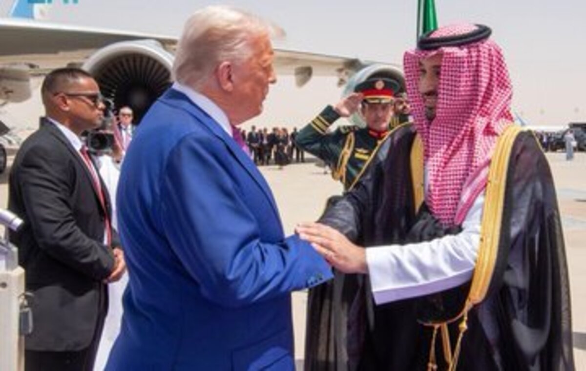 ورود دونالد ترامپ 