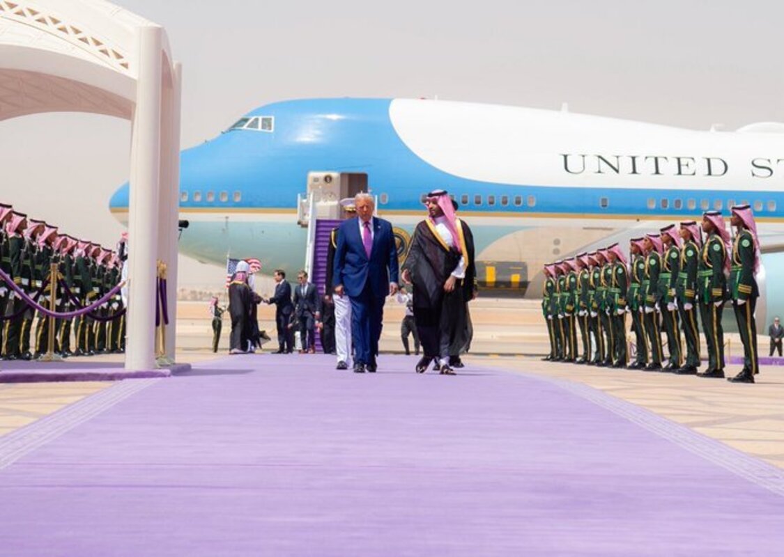 ورود دونالد ترامپ 