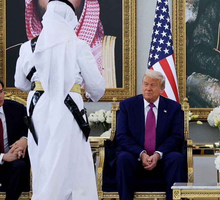 ورود دونالد ترامپ 