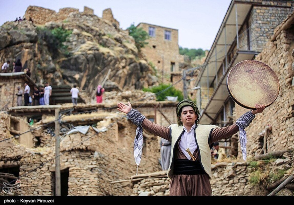 نوای هزار دف در پالنگان کردستان