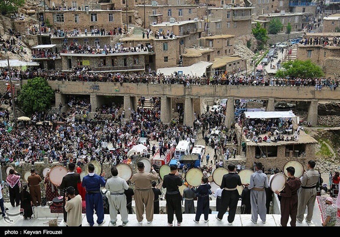 نوای هزار دف در پالنگان کردستان