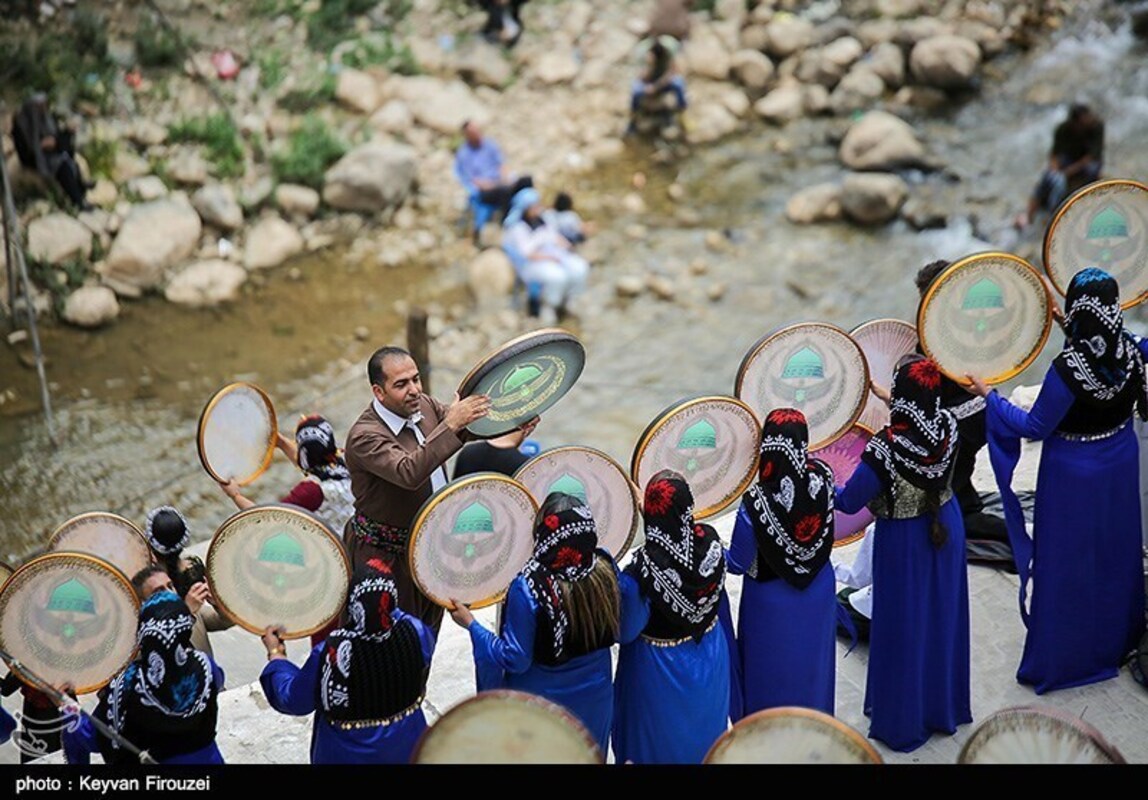 نوای هزار دف در پالنگان کردستان