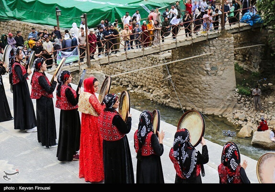 نوای هزار دف در پالنگان کردستان