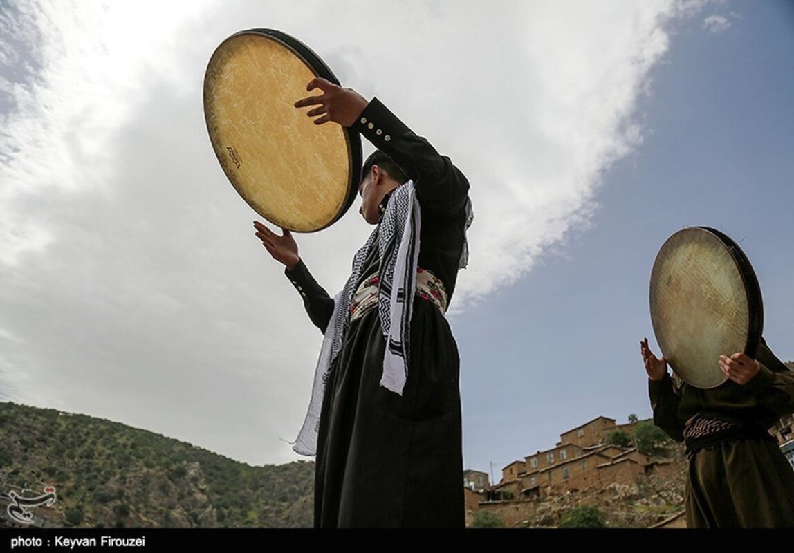 نوای هزار دف در پالنگان کردستان