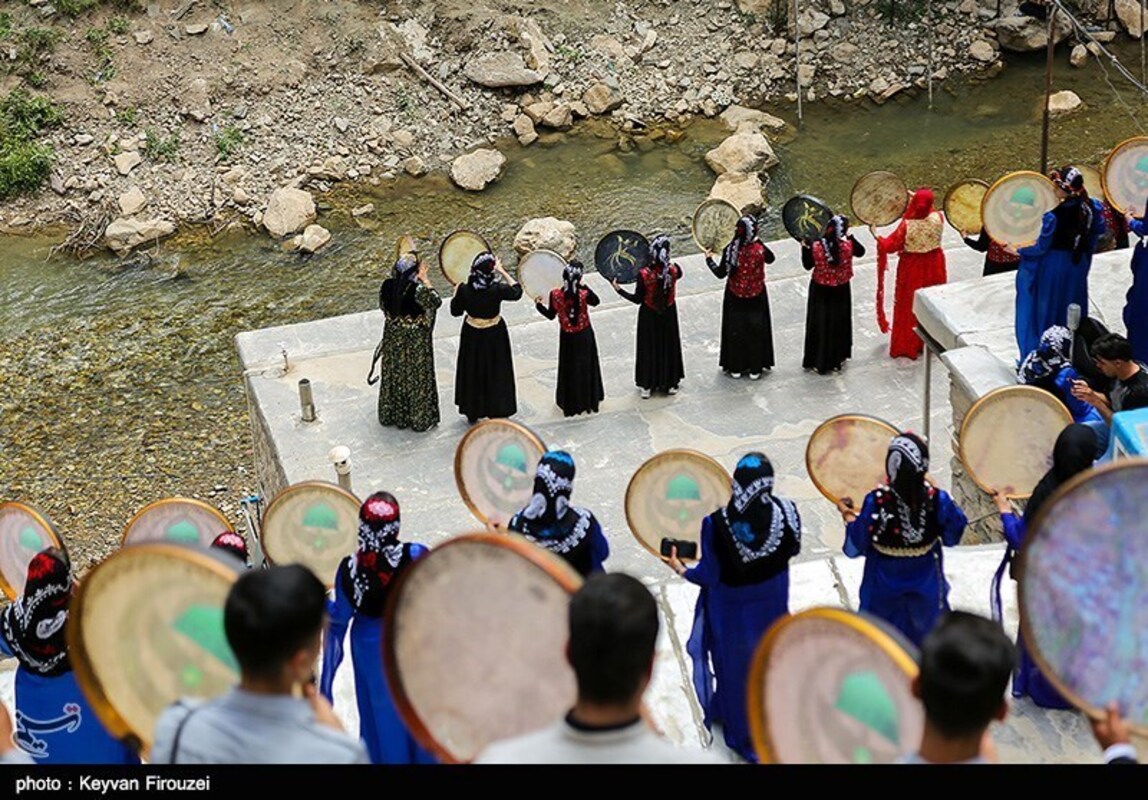 نوای هزار دف در پالنگان کردستان