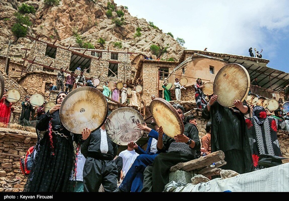 نوای هزار دف در پالنگان کردستان