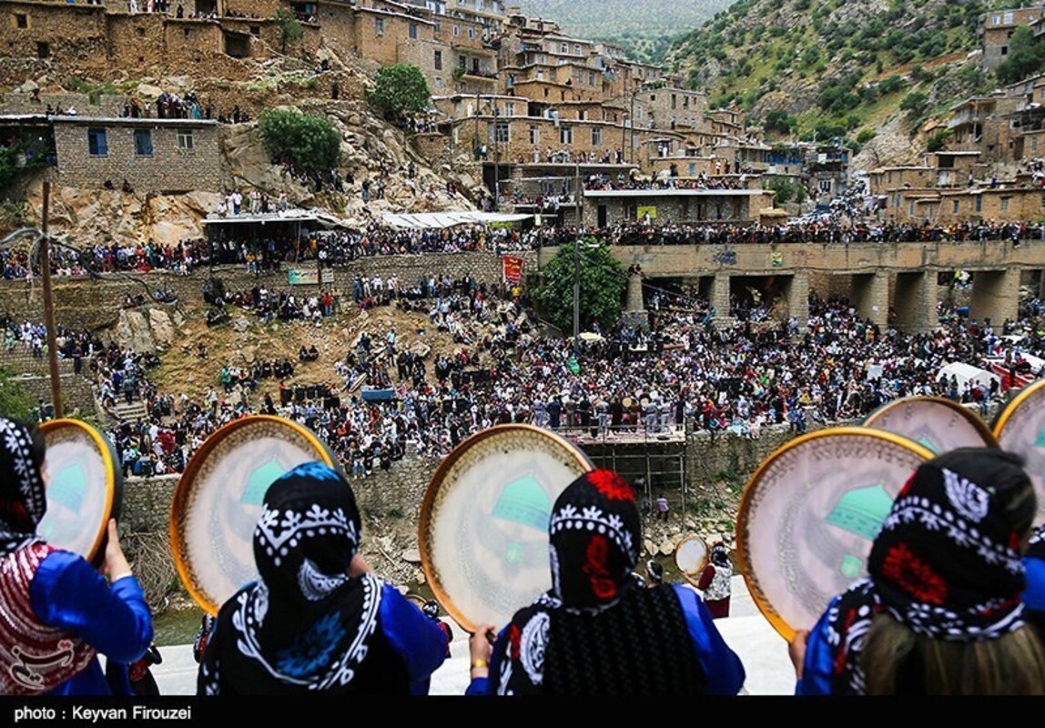 نوای هزار دف در پالنگان کردستان