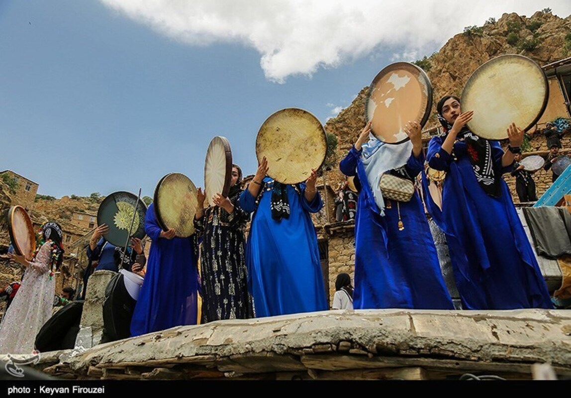 نوای هزار دف در پالنگان کردستان