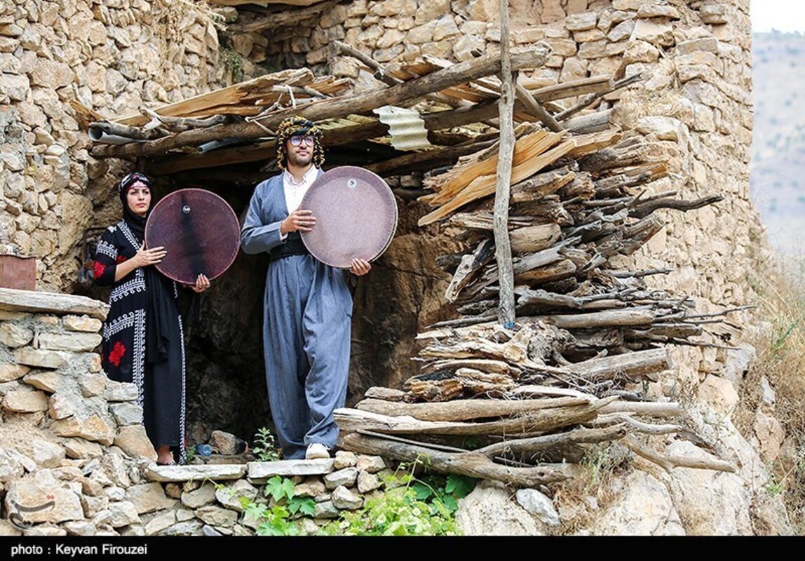 نوای هزار دف در پالنگان کردستان