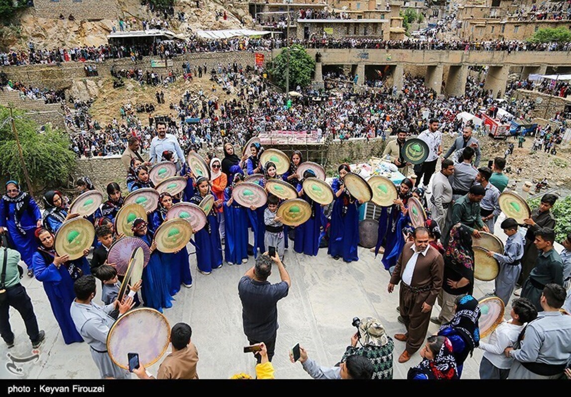 نوای هزار دف در پالنگان کردستان