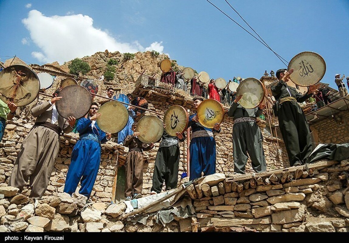 نوای هزار دف در پالنگان کردستان