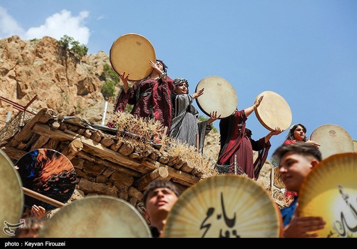 نوای هزار دف در پالنگان کردستان