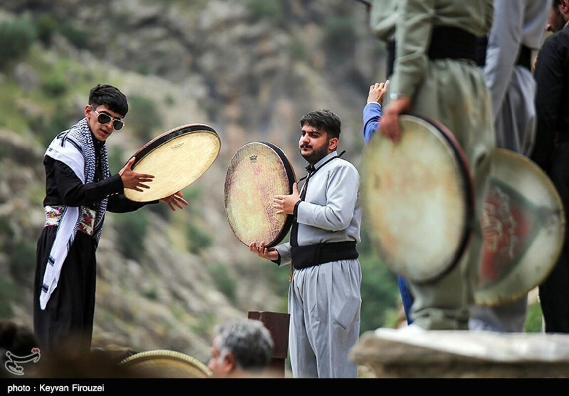 نوای هزار دف در پالنگان کردستان