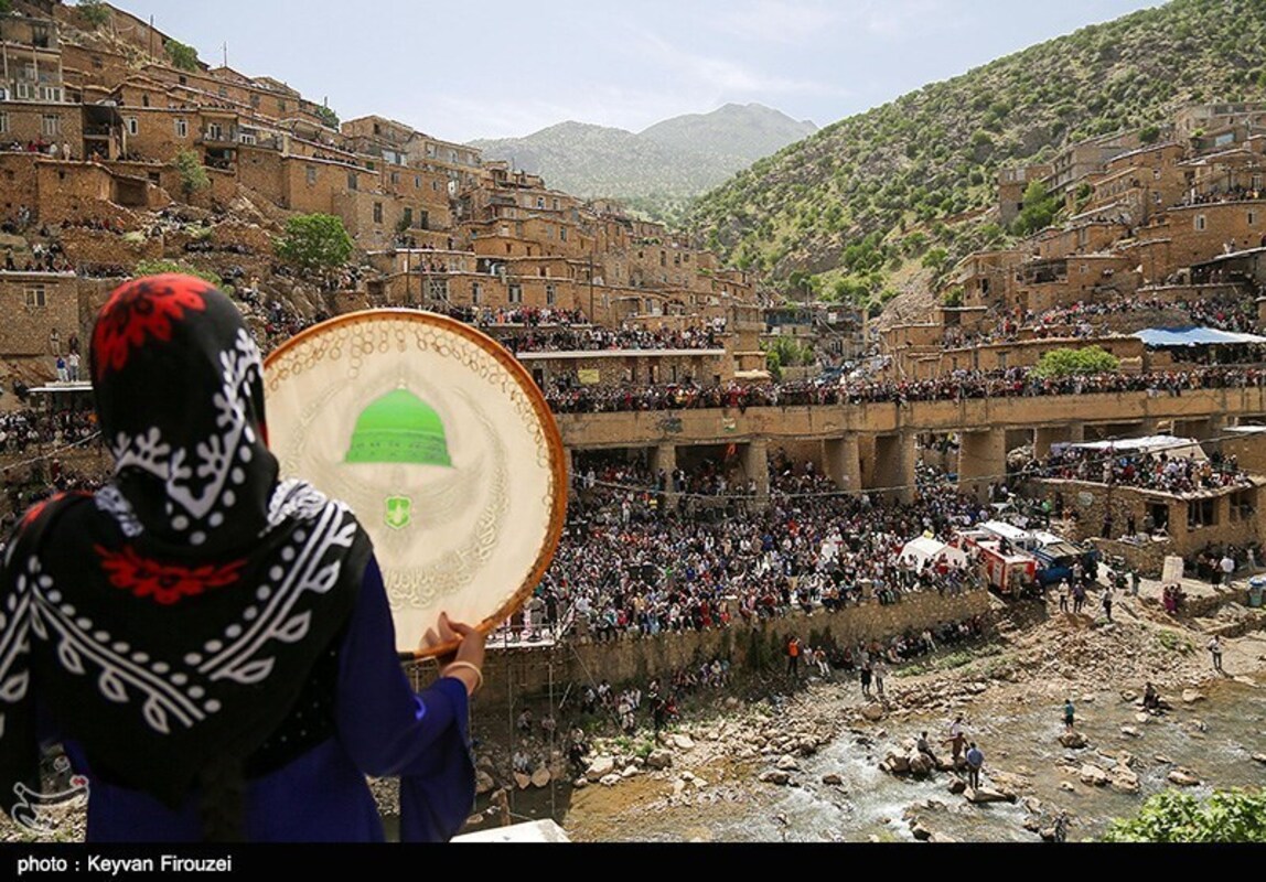 نوای هزار دف در پالنگان کردستان