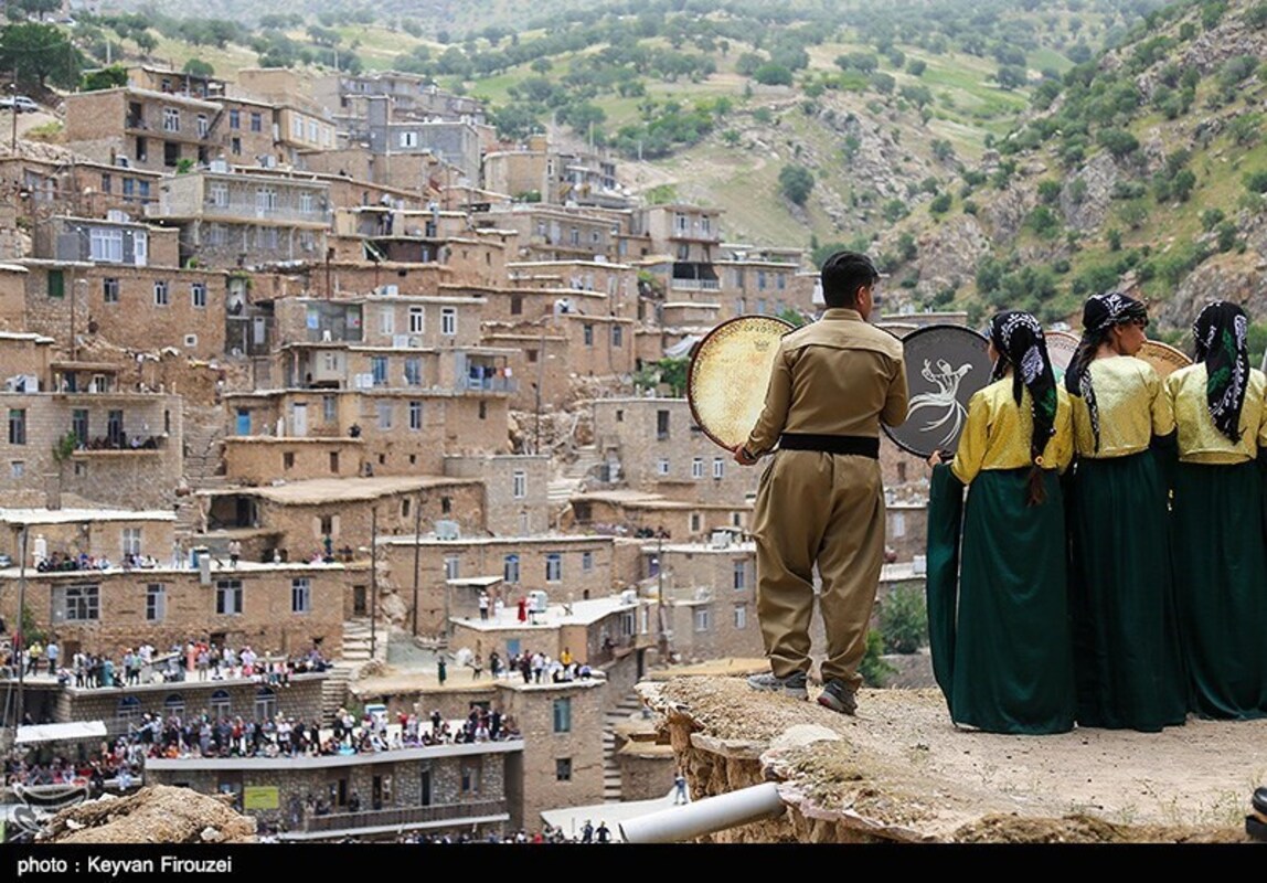 نوای هزار دف در پالنگان کردستان